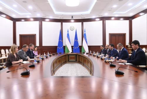 Yevropa Ittifoqining Markaziy Osiyo bo‘yicha maxsus vakili bilan uchrashuv