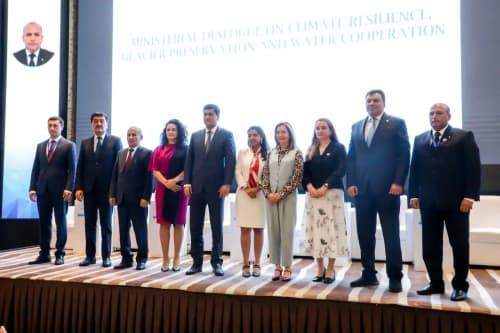 Uzbekistan Promotes Green Agenda at the International Glacier Conference