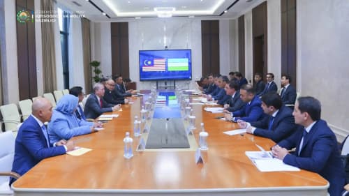 Малайзия ҳукумати вакиллари билан учрашув бўлиб ўтди
